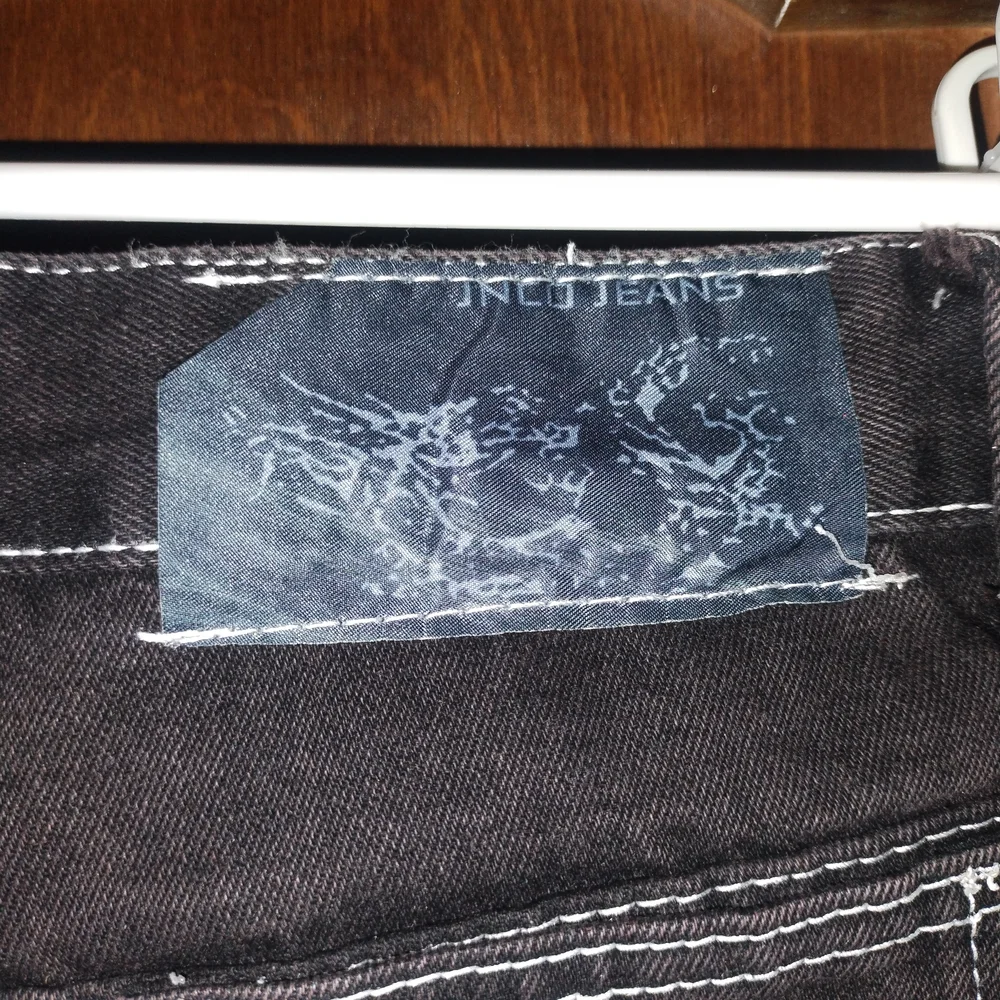 JNCO Men's Dark‎ Gray Relaxed Jeans